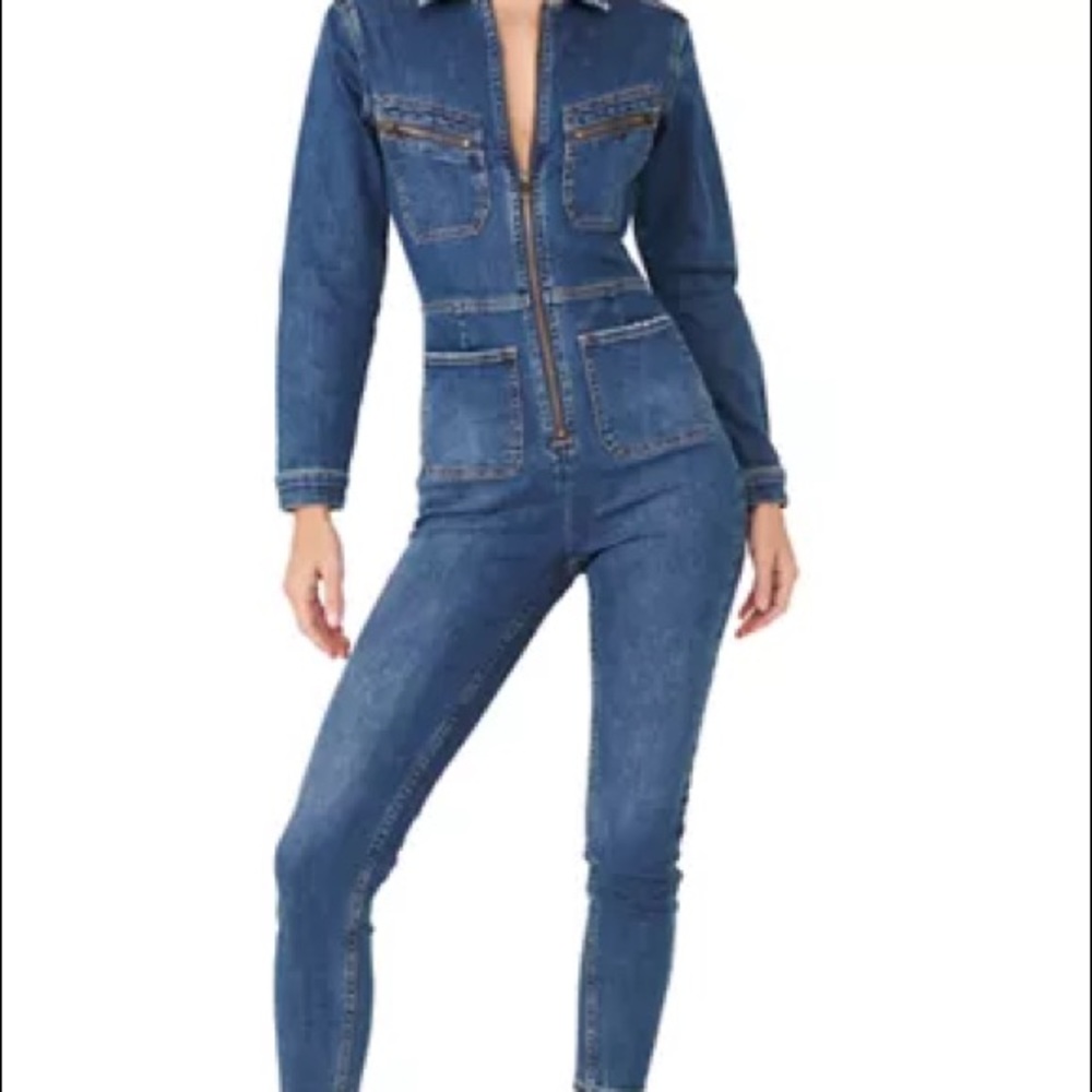 Free People Lennox Jumpsuit, size L.